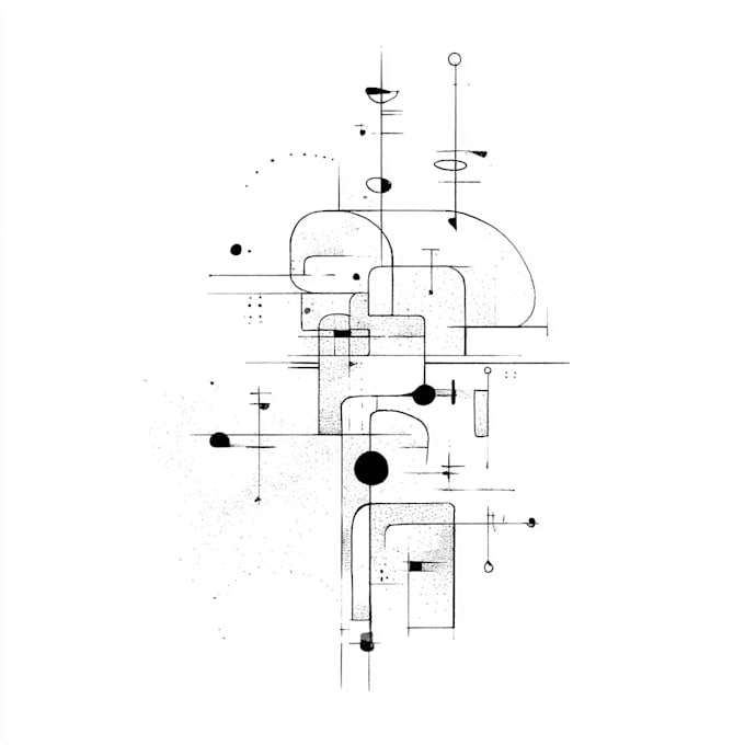 draw a minimalist line art illustration