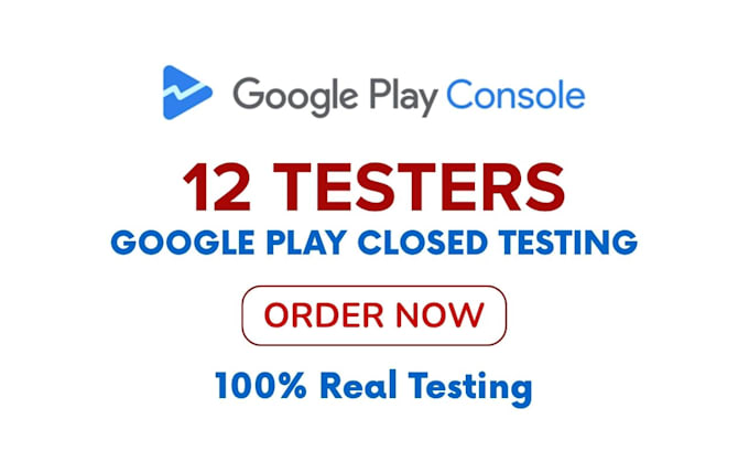 provide 12 testers for google play console closed testing