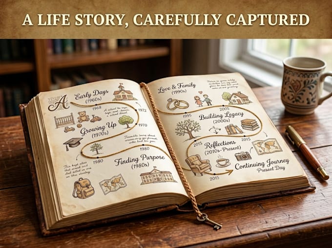 be your biography and memoir writer