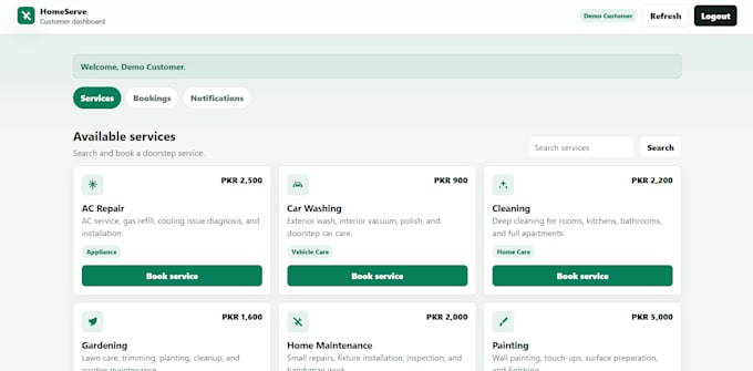 develop a website for you