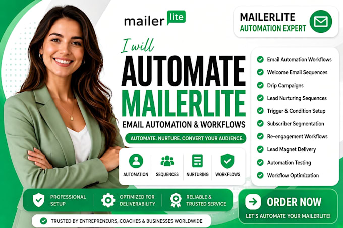 setup mailerlite email automation workflow sequences mailerlite email campaign