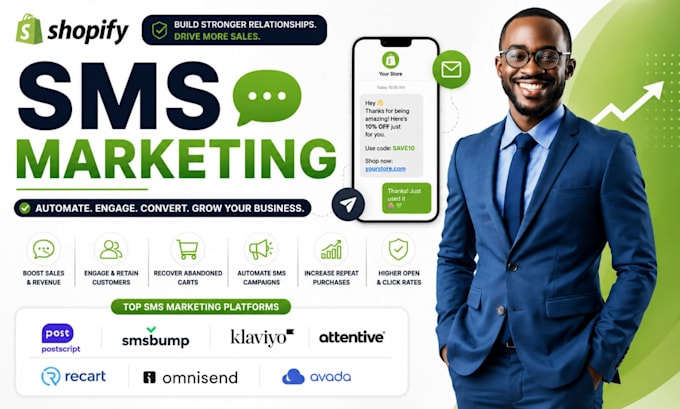 setup postscript smsbump klaviyo attentive recart omnisend avada sms marketing