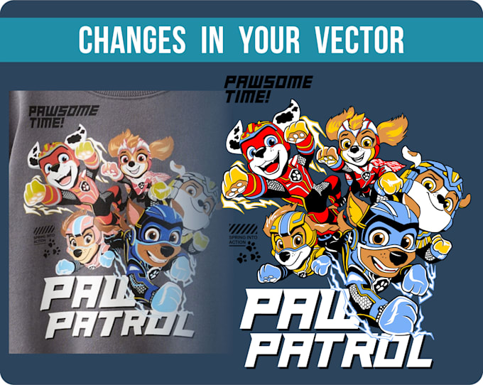 vectorize, redraw or recreate your logo and image