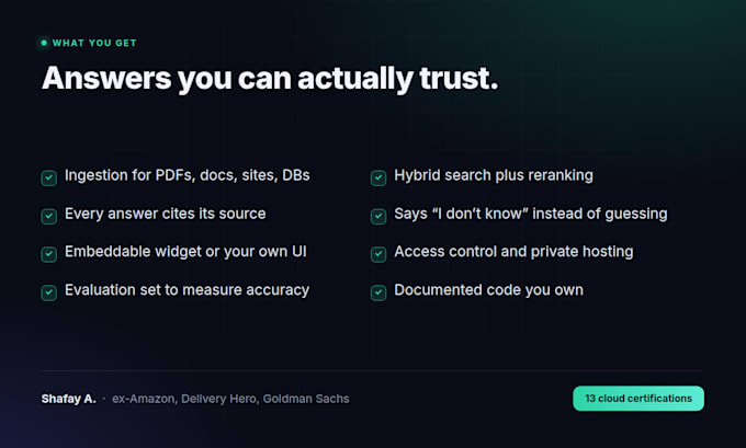 build a custom rag chatbot trained on your documents and data