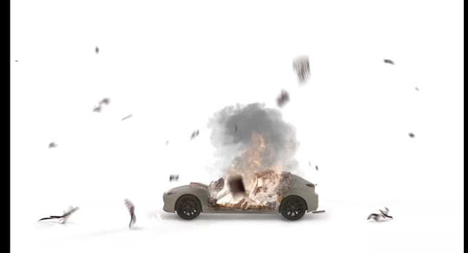 do cinematic fire effect, vfx compositing, green screen, special effect for film