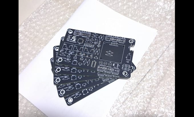 design a professional pcb layout and provide gerber files