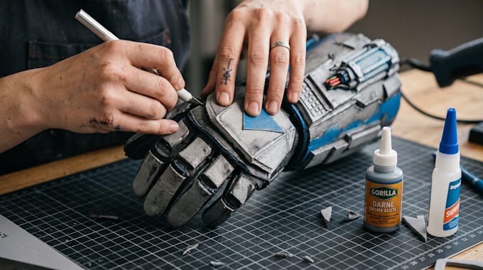 make custom eva foam cosplay armor for your character