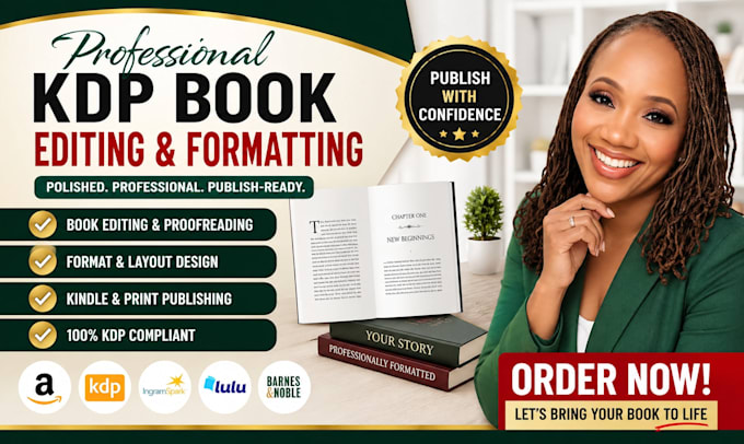 do book editing and formatting for publishing as a book formatter for print