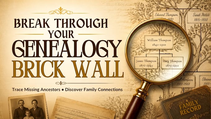 solve your genealogy brick wall and trace your missing ancestor