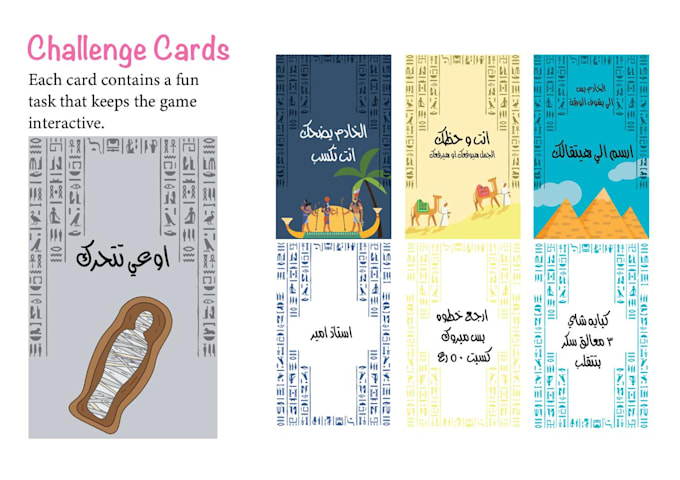 design card games and social media posts