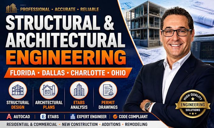 design structural and architectural engineering in florida, dallas, charlotte