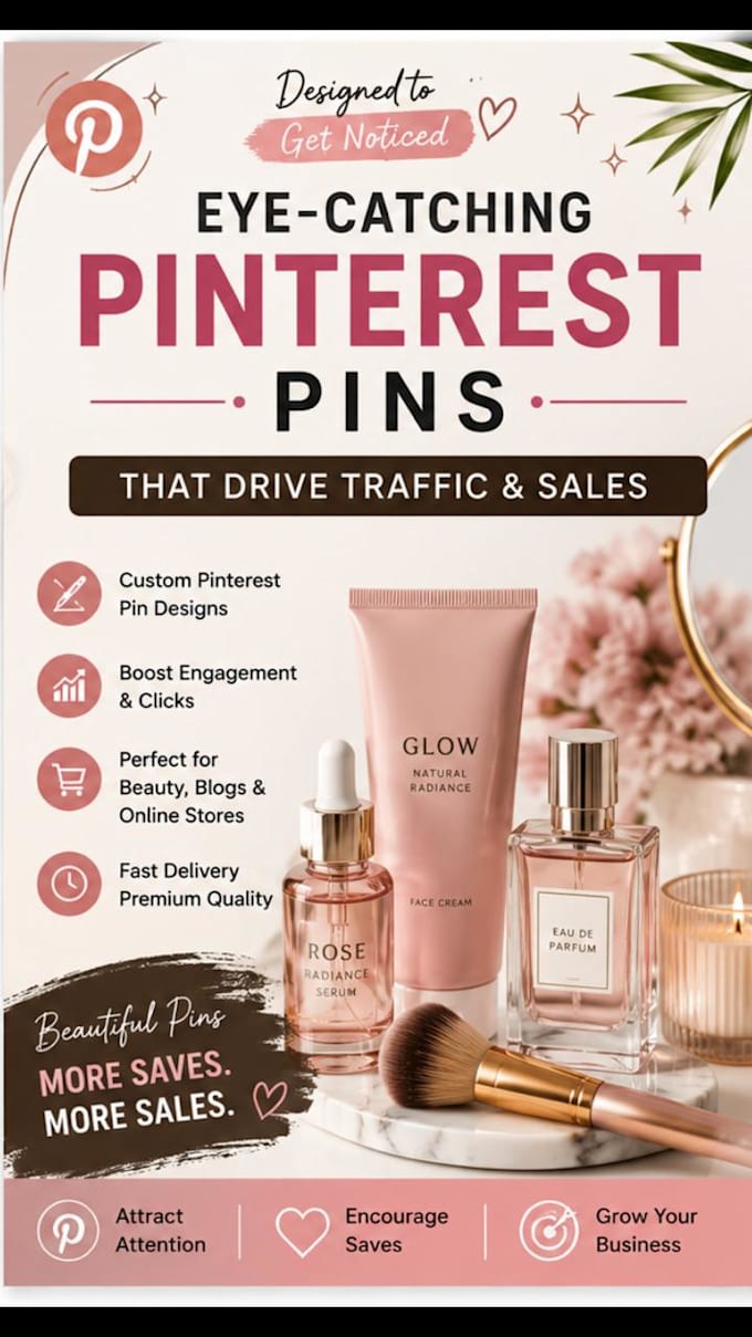 create pinterest pin design