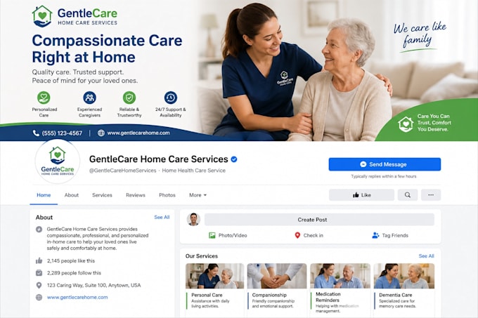 create and set up your facebook business page fix fb page