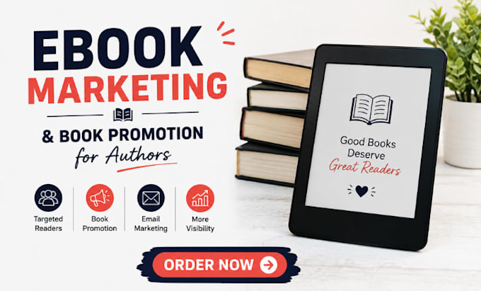 do ebook marketing  book promotion for authors