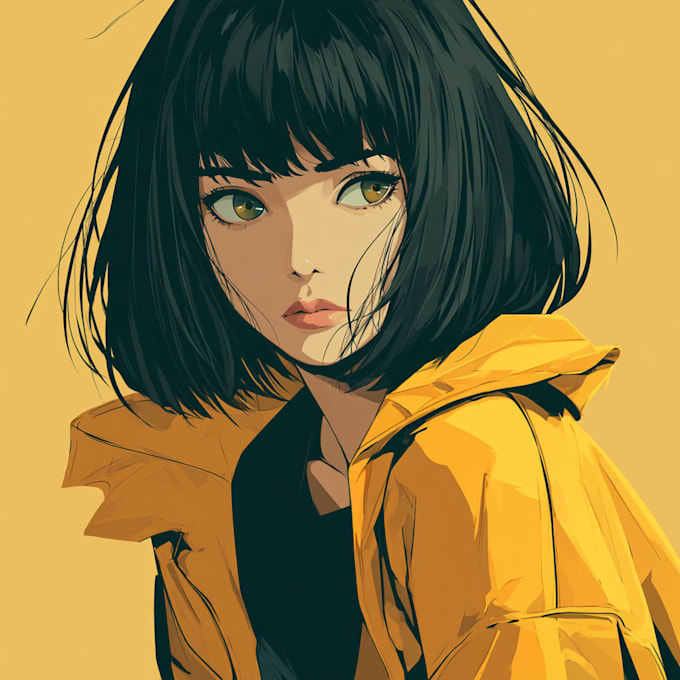 beautiful anime art illustration