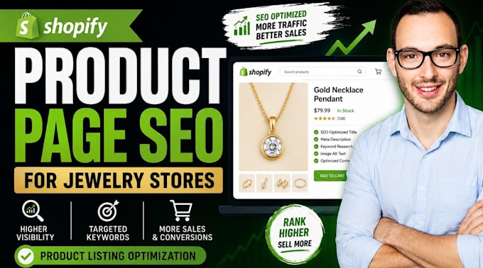 shopify product page optimization for jewelry brands