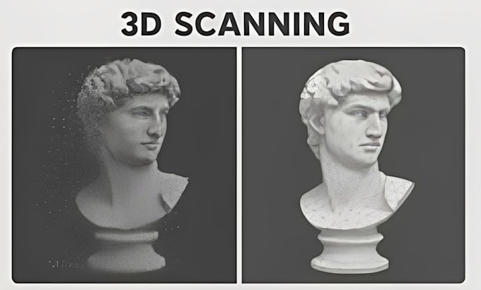 edit 3d file stl scan cleanup repair mesh 3d modify, optimize 3d model printing
