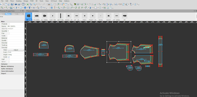do optitex pattern making, pattern correction, and grading