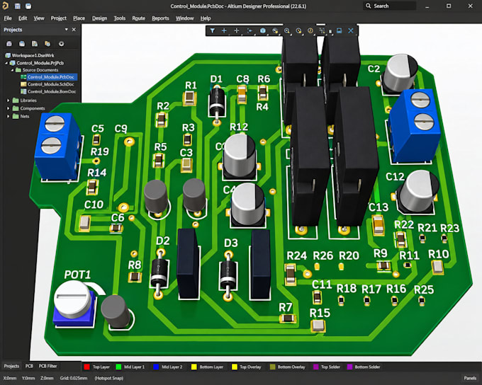 do pcb design, schematic, multilayer pcb layout, electronics and iot hardware