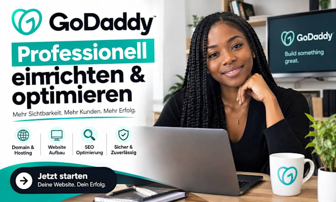 godaddy professionell einrichten und optimieren