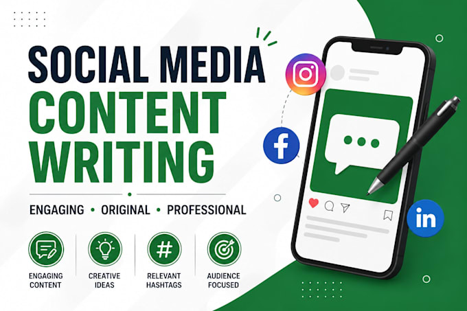 write engaging social media posts and captions