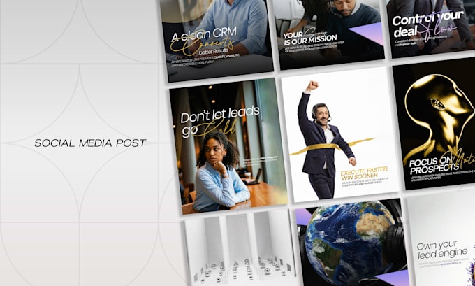 design professional instagram and facebook posts