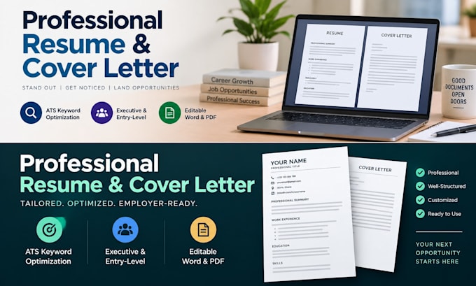 write and edit executive resumes, cvs, and cover letters