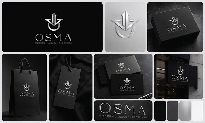 design a professional logo and complete brand launch identity