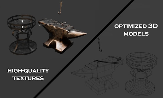 create game ready 3d assets with pbr textures