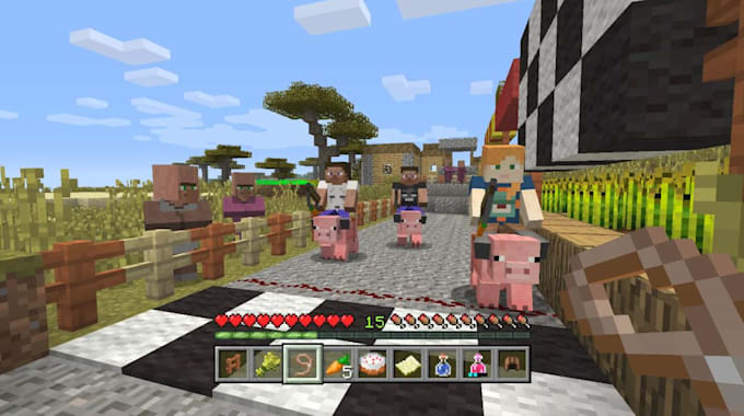 do minecraft server setup develop minecraft game ui skin art