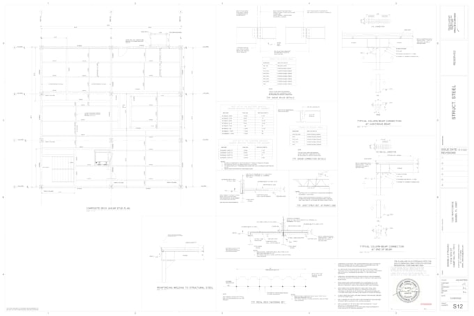 do civil structural engineer approval building permit drawing florida, texas, ga