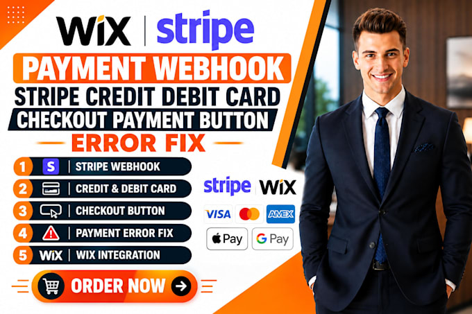 wix payment webhook stripe credit debit card checkout payment button error fix