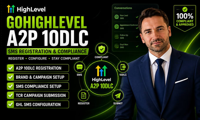 setup gohighlevel a2p 10dlc ghl sms registration and compliance