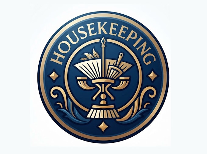 design a cleaning, maintenance, and housekeeping logo