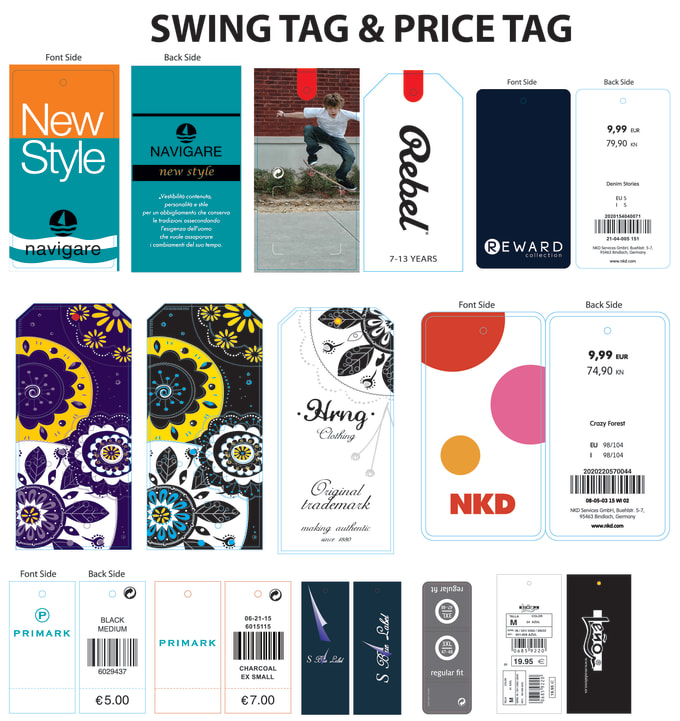 Do Creative And Stylish Hang Tag Design For Your Brand