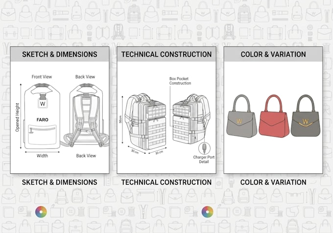 bag tech pack designer handbag tech pack, backpack tech pack, wallet and totebag