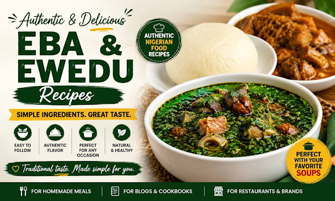 create authentic african food recipes