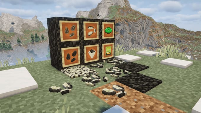 create block texture, painting, item texture for minecraft