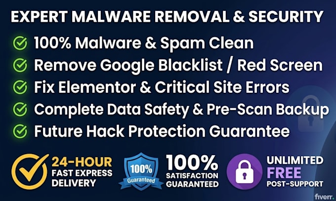 do wordpress malware removal and fix hacked wordpress website