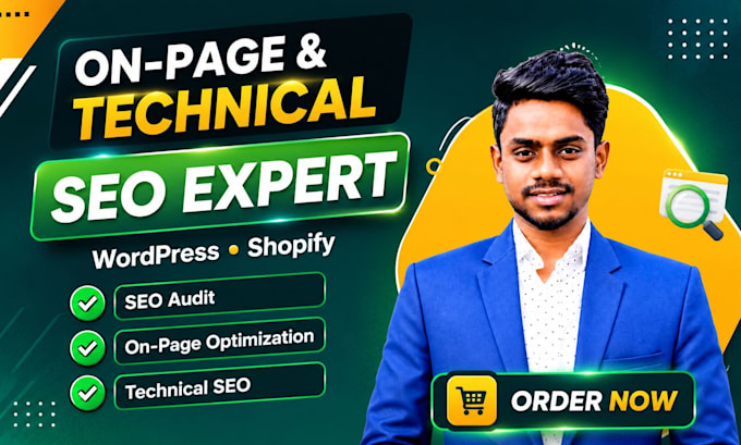 optimize expert wordpress and shopify onpage technical SEO