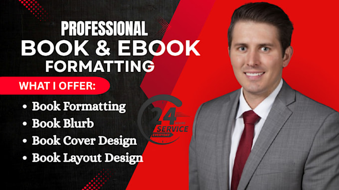 do book formatting, book layout design, kindle ebook format