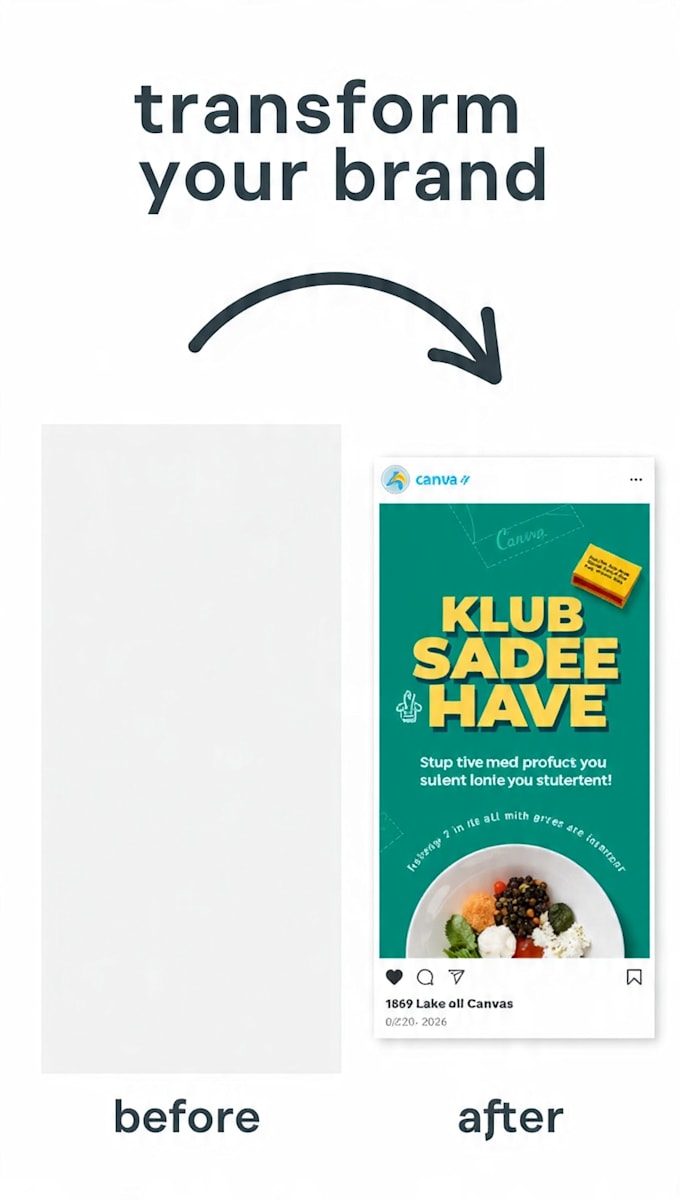 design youtube thumbnail and social media posts in canva