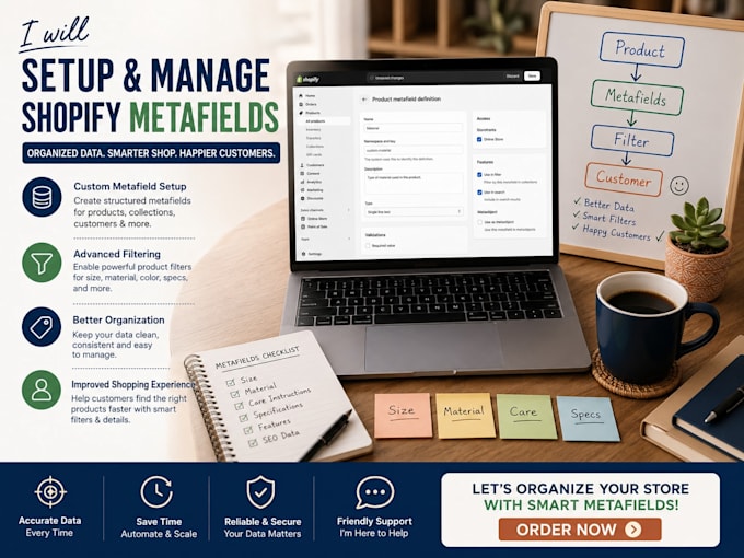 organize your shopify metafields and metaobjects for a smarter, faster store