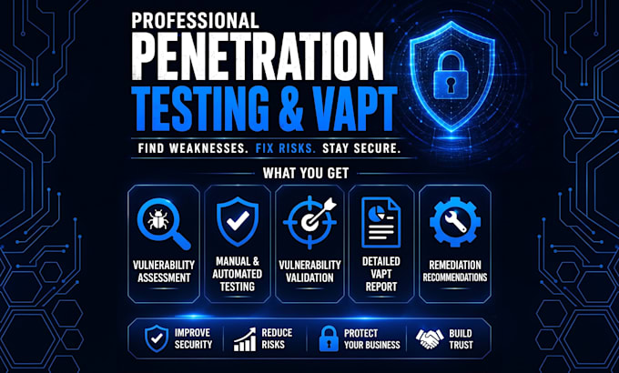do vulnerability assessment and penetration testing with a professional report