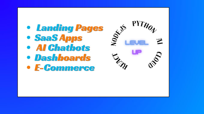develop a full stack web application using react and python