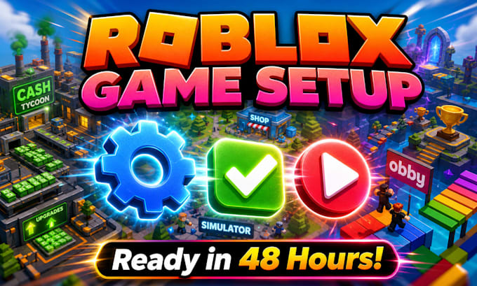 setup and configure your roblox game with working systems