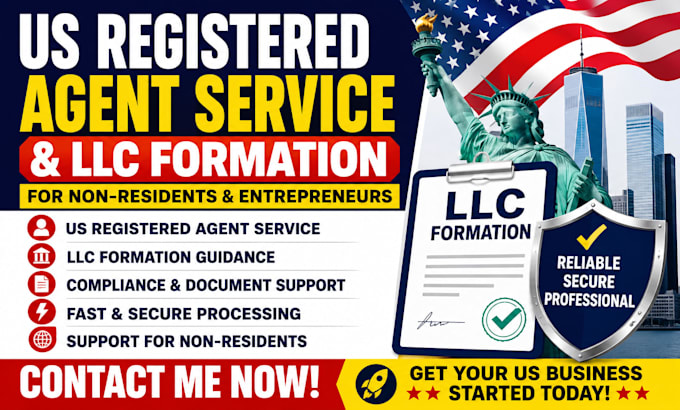 provide registered agent service in 50 states