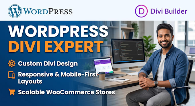 build a responsive wordpress divi website