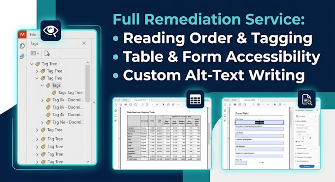 remediate PDF for all guidelines and report