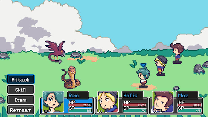 build unity 2d game rpg 2d game development for andriod, ios and mobile